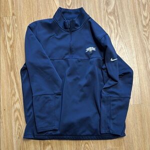 Nike Navy Quarter-Zip Pullover